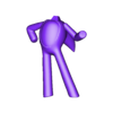 CUERPO.stl SONIC the Hedgehog