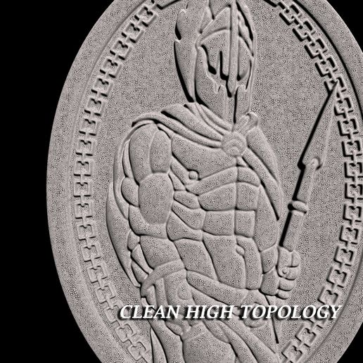 warrior-man-update-07.jpg warrior man Ancient Pendant Necklaces for Men