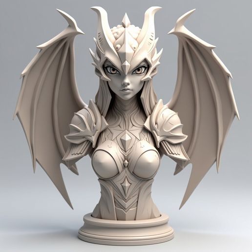 🩶 The Draconic Covenant - Zephyra – Breath of the Eternal Wind 3D model