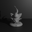 Zorua-Hisui5.png Hisuian Zorua pokemon 3D print model