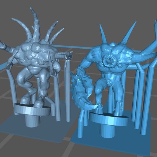 Epic Scale Evil Marines Spawn 3D model