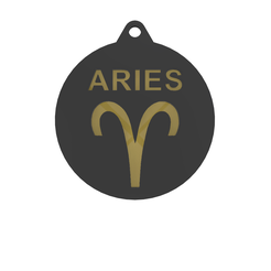 LlaveroAriesLogo_PNG.png Llavero Molde Resina Aries Simbolo