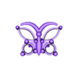 earring.stl topos de borboleta
