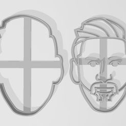 MESI-CARA-COLLAGE-de-8-cm.jpg STL file CUTTING MESSI FACE COLLAGE・3D printer design to download