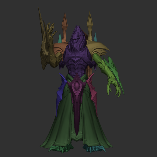 👾 Alarak (3D Print Model, inspired by StarCraft II)・ 3D File for 3D ...