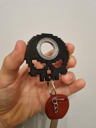 3D file Skull Keyrambit 💀 ・3D printer model to download・Cults