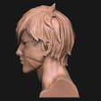 7.JPG STL file genos bust - Onepunch man・3D print object to download