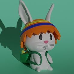 Render-1.jpg Cute rabbit