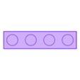 brick_1x4.stl LEGO compatible bricks in various sizes