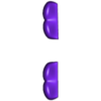 OFant-Toes-Rear.stl Ottifant em 3-D