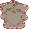 Captura-de-pantalla-2024-01-12-165342.jpg Stamp + fondan cookie cutter of Bears With Hearts