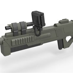 1.jpg 3D file Rifle M-590 from Space Above and Beyond TV series 1995・3D print model to download, CosplayItemsRock