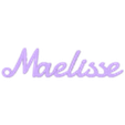 Maelisse.stl Maelisse