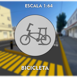 BICI.png STL file BIKE 1:64・3D printer design to download