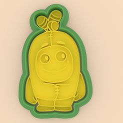 14.jpg Файл STL Высечка для печенья Bubbles Oddbods - Высечка для печенья Bubbles Oddbods・Модель для печати в 3D скачать