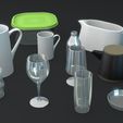 8.jpg Kitchenware 3D Model Collection