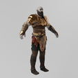 Kratos0005.png Kratos Golden Armor Lowpoly RIgged