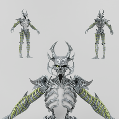 Portada.png Fichier OBJ Robot Démon Lowpoly Rigged・Design pour imprimante 3D à télécharger