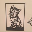 20240422_203023.jpg line art cat 6, wall art cat, 2d art cat, cat, kitten, le chat, wall cat, cat decoration, feline, cat painting