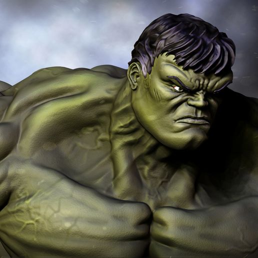 hulk final01.jpg Modèle d'impression 3D de Hulk