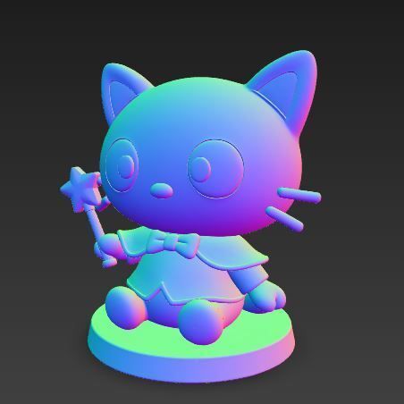 👋 hello kitty chococat・ STL File for 3D printing・Cults