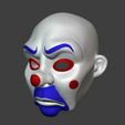 Bozo-Side.jpg Joker Bank Masks: The Dark Knight