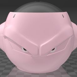 ALEXA-ECHO-DOT-5_MAJIN_BOO.jpg Archivo STL Suporte Alexa Echo Dot 4a e 5a Geração Majin Boo Dragon Ball・Modelo para descargar y imprimir en 3D