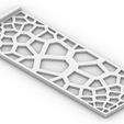 2.jpg Prusa i3 MK3 screen cover voronoi pattern