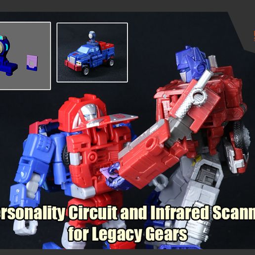 🤖 Personality Circuit and infrared Scanner for Transformers Legacy ...