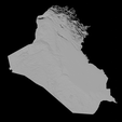 1.png Topographic Map of Iraq – 3D Terrain