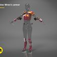 sabine-armor-full-color.jpg Sabine Wren's armor - The Star Wars wearable 3D PRINT MODEL