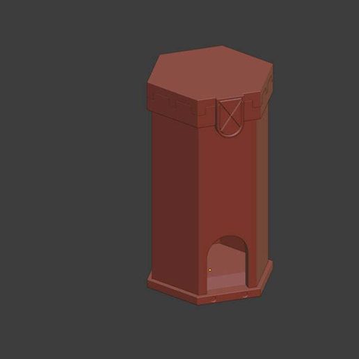 Dice_Tower_Vault_-_Plane_Tower_Closed_Example.jpg Bóveda de la Torre de Dados - Almacena las bandejas de juego, los dados y los posavasos mientras no se usan