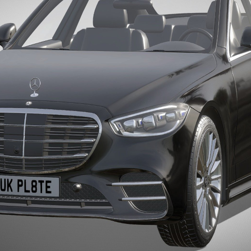 Mercedes-Benz S-Class Luxury Sedan 3D model