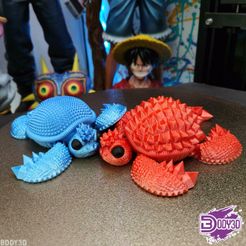 hfgdjgfhdjj-00;00;00;00-4.jpg Fichier 3D Tortues précieuses articulées・Plan pour imprimante 3D à télécharger