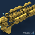 CardassianFreighter2.png 1/1000 Scale 24th Century Alien Freighter