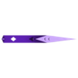BladeFrontA.stl Two Become One Keyblade - Kingdom Hearts