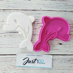 WhatsApp Image 2020-02-14 at 10.37.34 AM.jpeg Archivo STL COOKIE CUTTER DELFIN / DOLPHIN・Design para impresora 3D para descargar