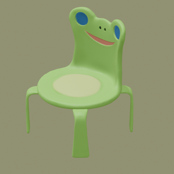 2f-2.png Бесплатный 3D файл Animal Crossing Froggy Chair・План 3D-печати для скачивания