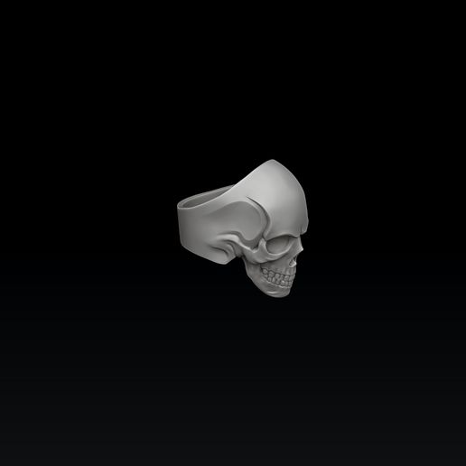 xzc21xz213ds546das564546da.jpg Modelo de impresión 3D Skull Ring Version 2