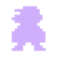 Mario.stl 8bit 马里奥