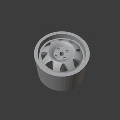 rim12.jpg Archivo STL Llantas de rueda a escala 1:64 - Rim#12・Diseño de impresión en 3D para descargar