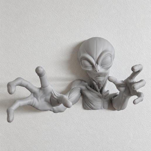 Alien - gruselige Wanddekoration