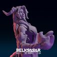 12.jpg Girl Tiefling Succubus Conjurin 2 version and Nude 3D print model