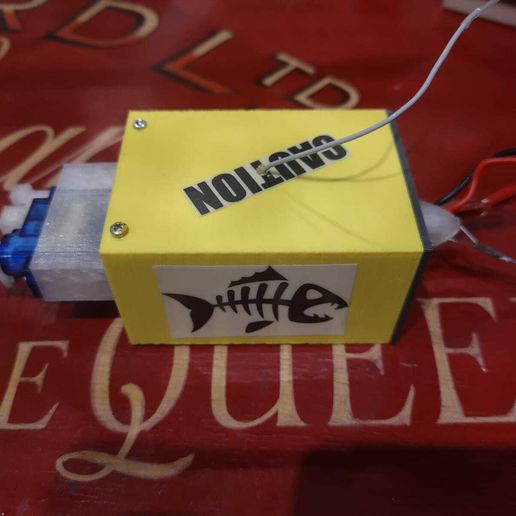 Spinning system for drone fishing DJI FPV and PRO 3D model