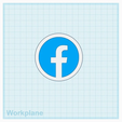 2.png Free STL file Facebook Logo・3D print object to download, isaac7437