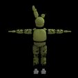 Cults_Springtrap.8010.jpg FNAF Springtrap Full Body Wearable Costume with Head for 3D Printing