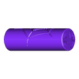 Spider and spiderweb roller 1mm debossed 80 X 25.stl PASTRY - PLAYDOUGH - COOKIE DOUGH - SPIDER AN SPIDER WEB - ROLLER