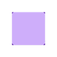 10mm square template.stl terrain, tile, rpg, 28 mm, d&d, Dungeon set 1 (Quick tiling system)