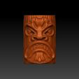 1.jpg Vaso, copo ou arrumação Angry Tiki