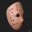 08.jpg Jason Voorhees Mask - Friday 13th Movie 1988 - Horror Halloween Mask